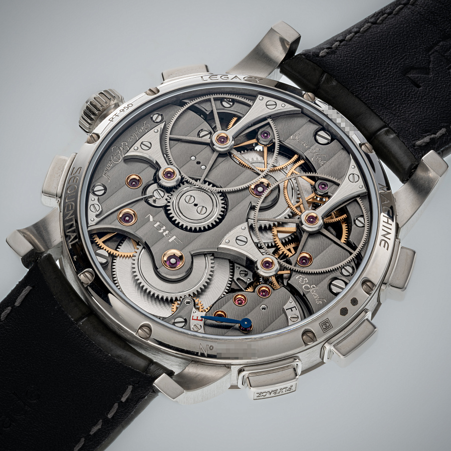 Legacy Machine Sequential Flyback in Platinum by Stephen McDonnell