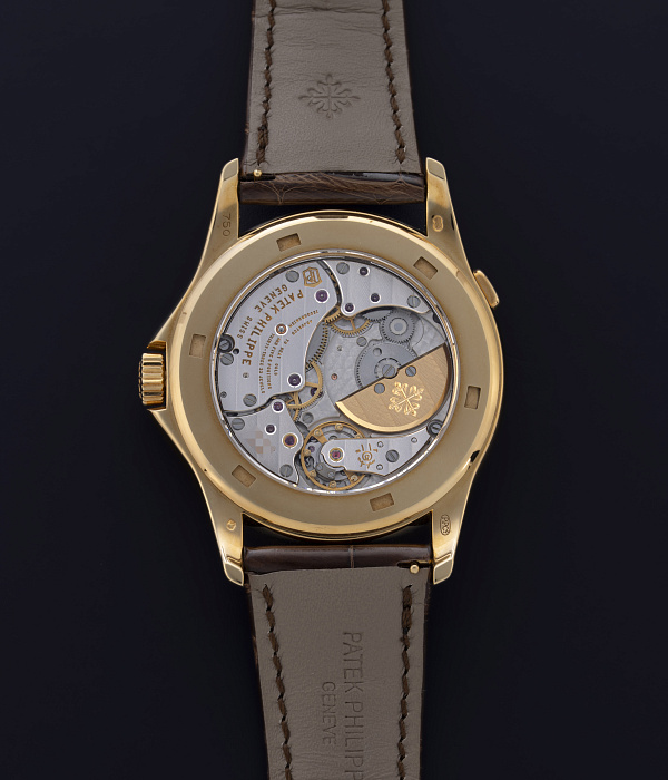 World Time in Yellow Gold
