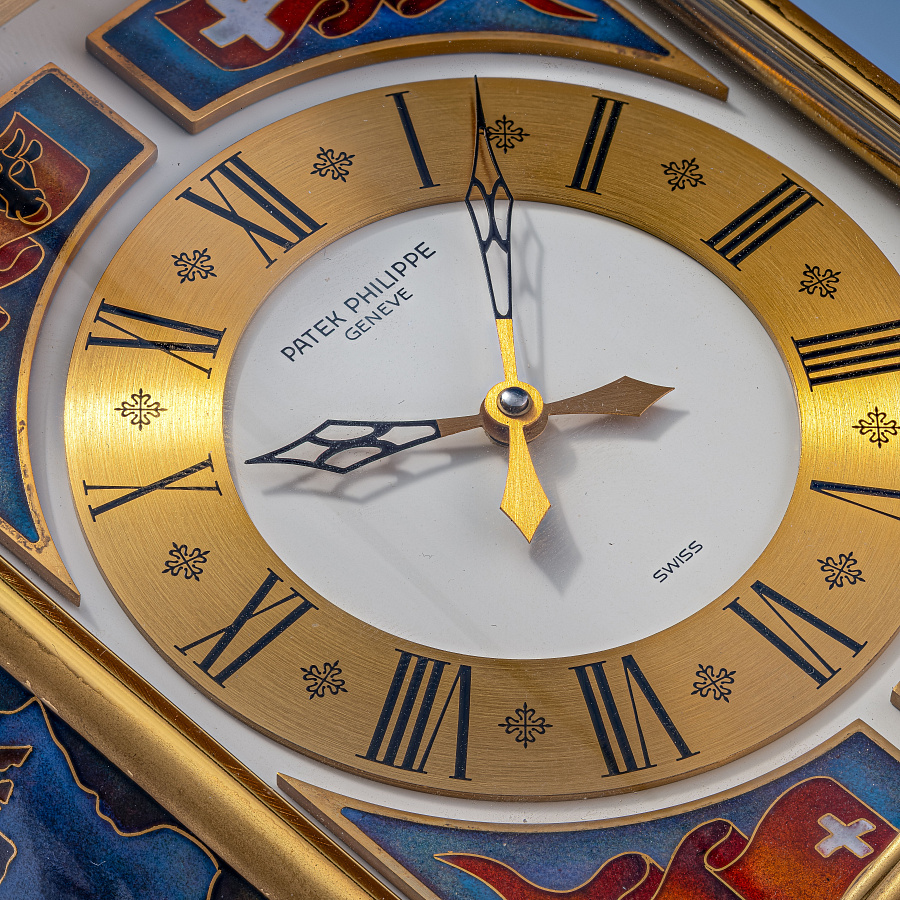 Dome Table Clock "700eme Anniversaire de la Confederation"