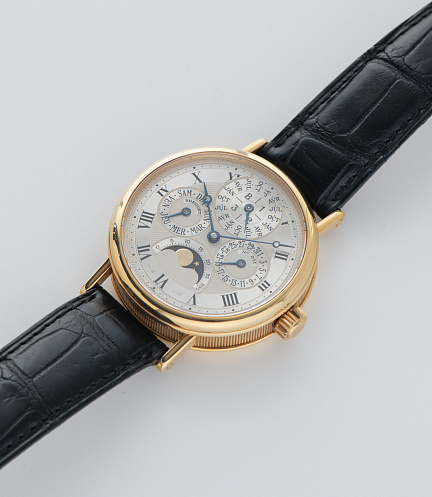 Souscription Set: Perpetual Calendar Minute Repeater and Pocket Watch in Yellow Gold