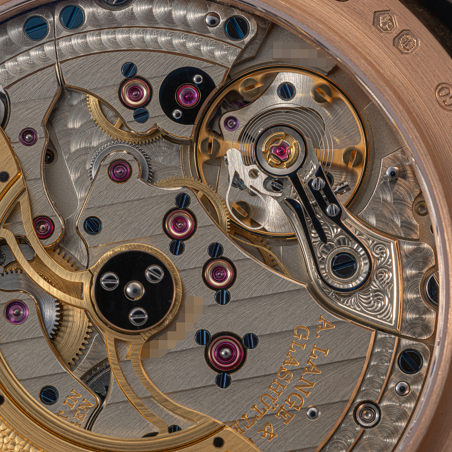 Lange 1 Perpetual Calendar in Rose Gold with Grey Dial