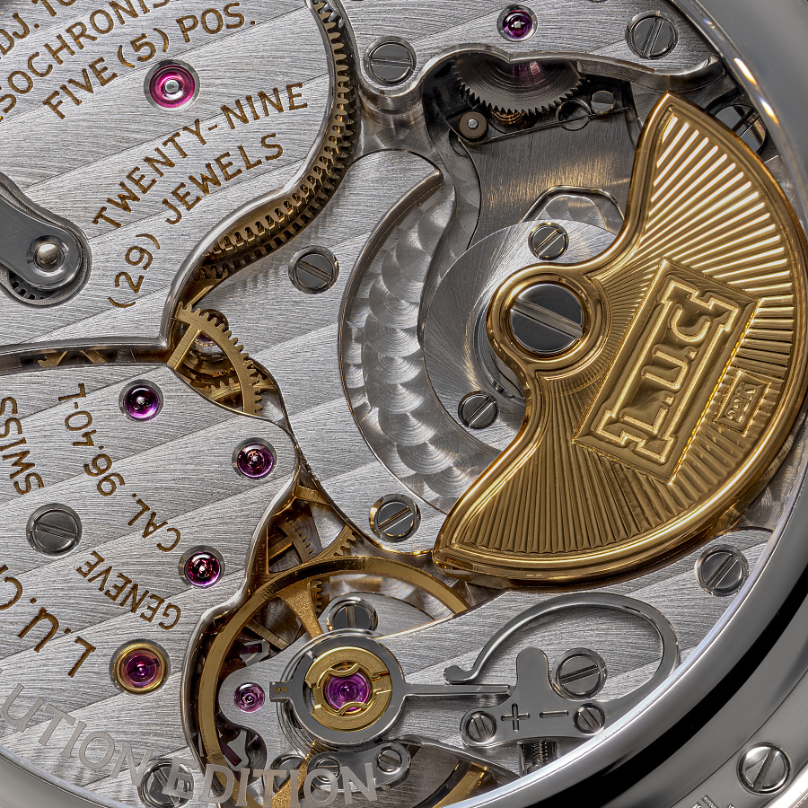 L.U.C. 1860 in Stainless Steel with Salmon Dial Revolution Edition