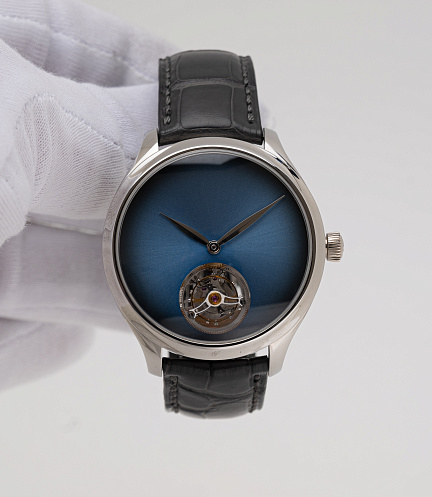 Funky Blue Endeavor Tourbillon Concept in Stainless Steel