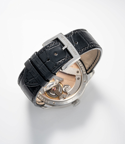 Signature 1 in Stainless Steel with Salmon Dial and Black Sub-dial