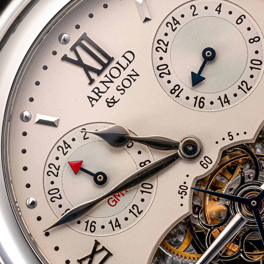 GMT II Tourbillon in Platinum by Christophe Claret