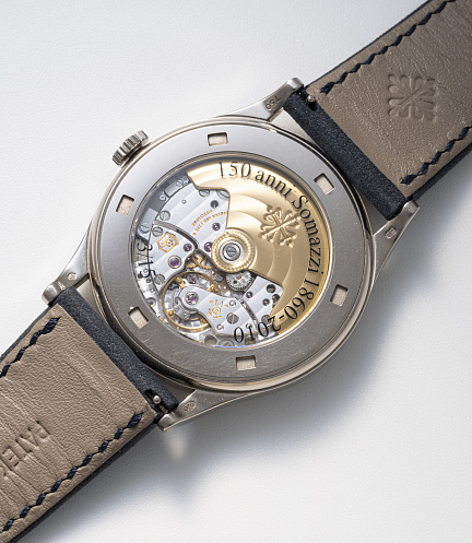 Calatrava in White Gold limited to 15 Pieces for Sommazi