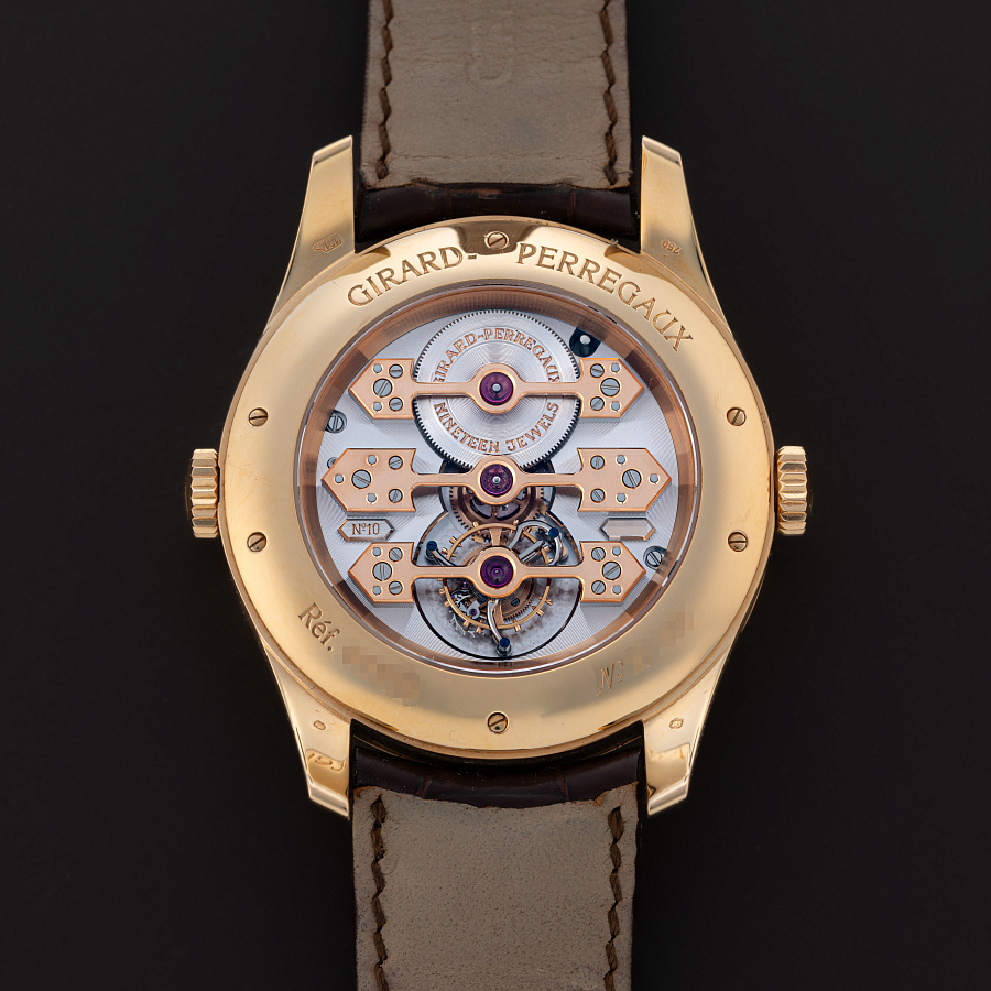 Triple Bridge Tourbillon WWTC in Rose Gold