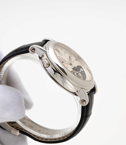 GMT II Tourbillon in Platinum by Christophe Claret