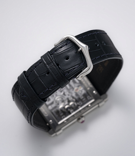 Tank Chinoise Skeleton in Platinum