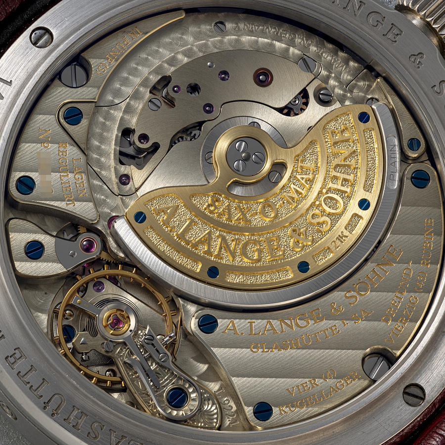 Langematik Perpetual in Platinum 