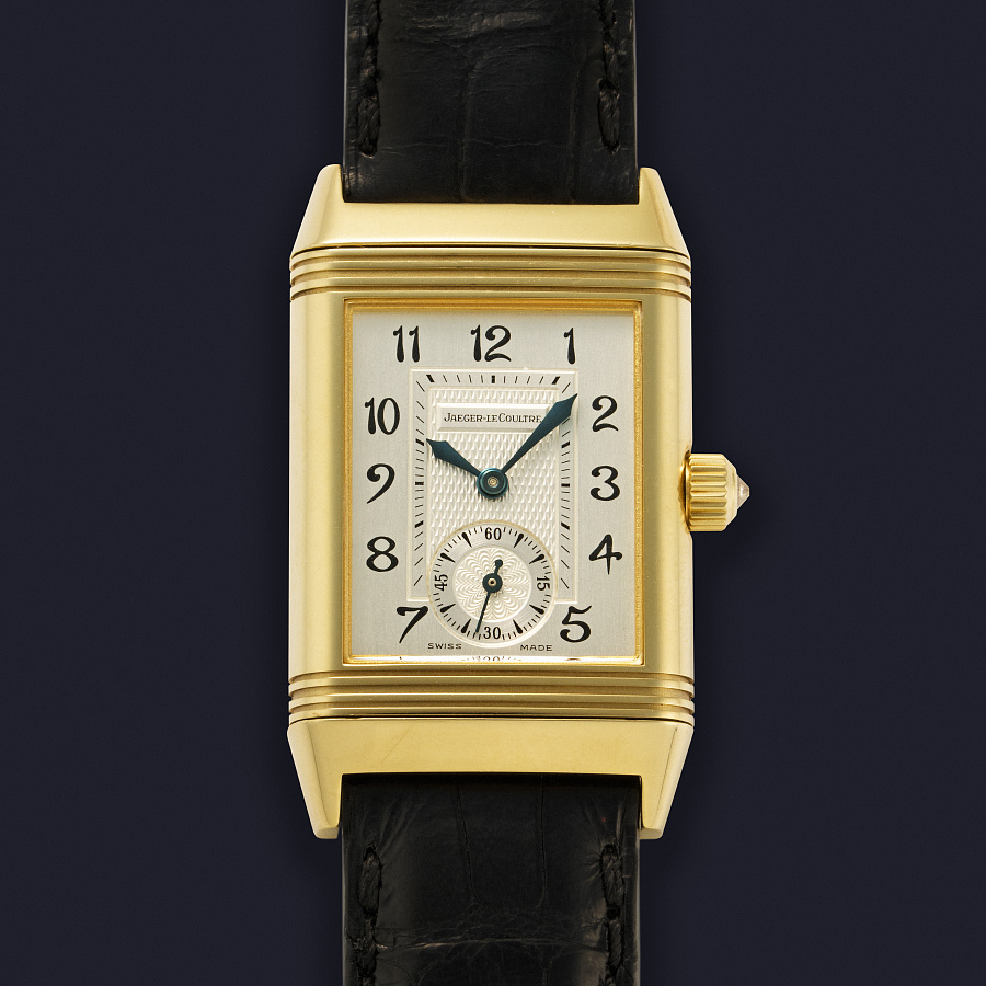 Reverso Duetto in Yellow Gold
