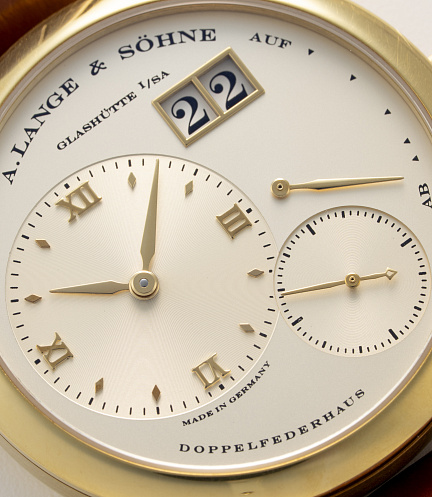 Lange 1 in Yellow Gold with Extract from Archives