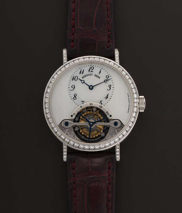 Classique Tourbillion with Diamonds Bezel and MOP Dial