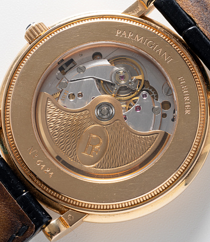 Toric in Rose Gold with Black Dial