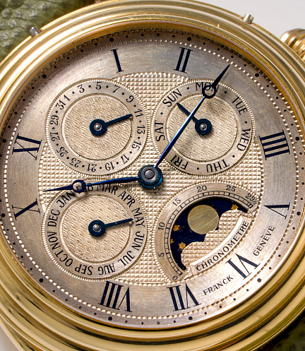 Minute Repeater Perpetual Calendar in Yellow Gold