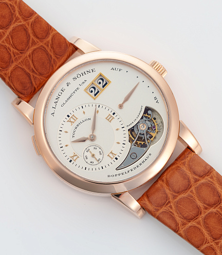 Lange 1 Tourbillon in Rose Gold