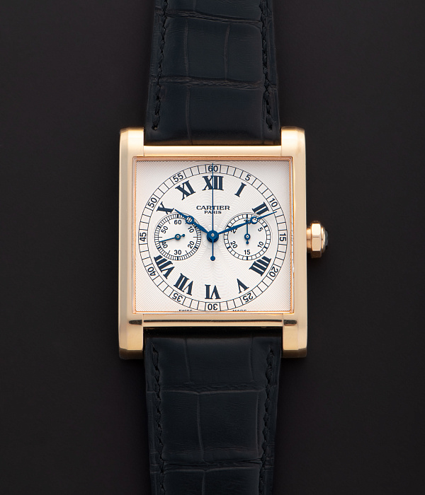 Tank Chronogrpah Monopusher in Rose Gold limited to 100 pieces