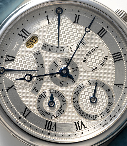 Classique Complications Perpetual Calendar Equation of Time in Platinum