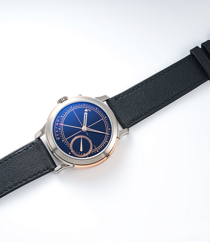 2 Time-Day Intrepido ARTedition in Rose Gold and Titanium with Onyx Dial