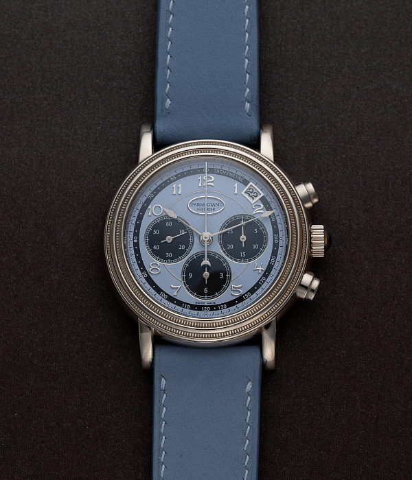 Toric Chronograph in White Gold with Lavanda Dial