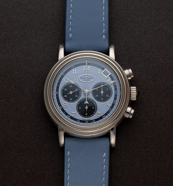 Toric Chronograph in White Gold