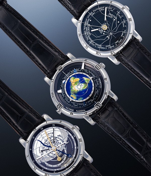 The Trilogy of Time in Platinum