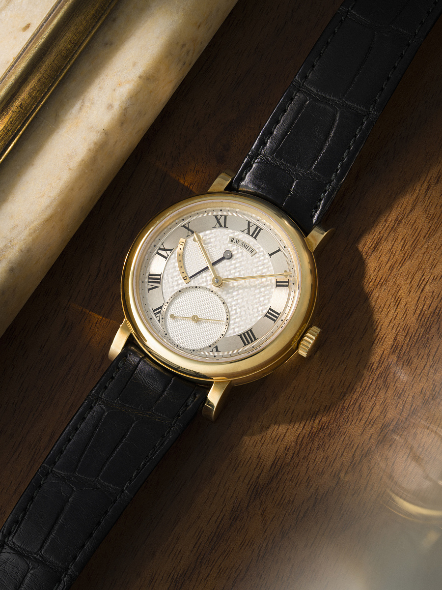 Series 2, MK2 in Yellow Gold with a Blued Power Reserve Hand