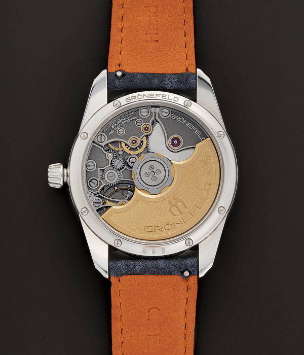1941 Principia in Stainless Steel with Turquoise Dial															