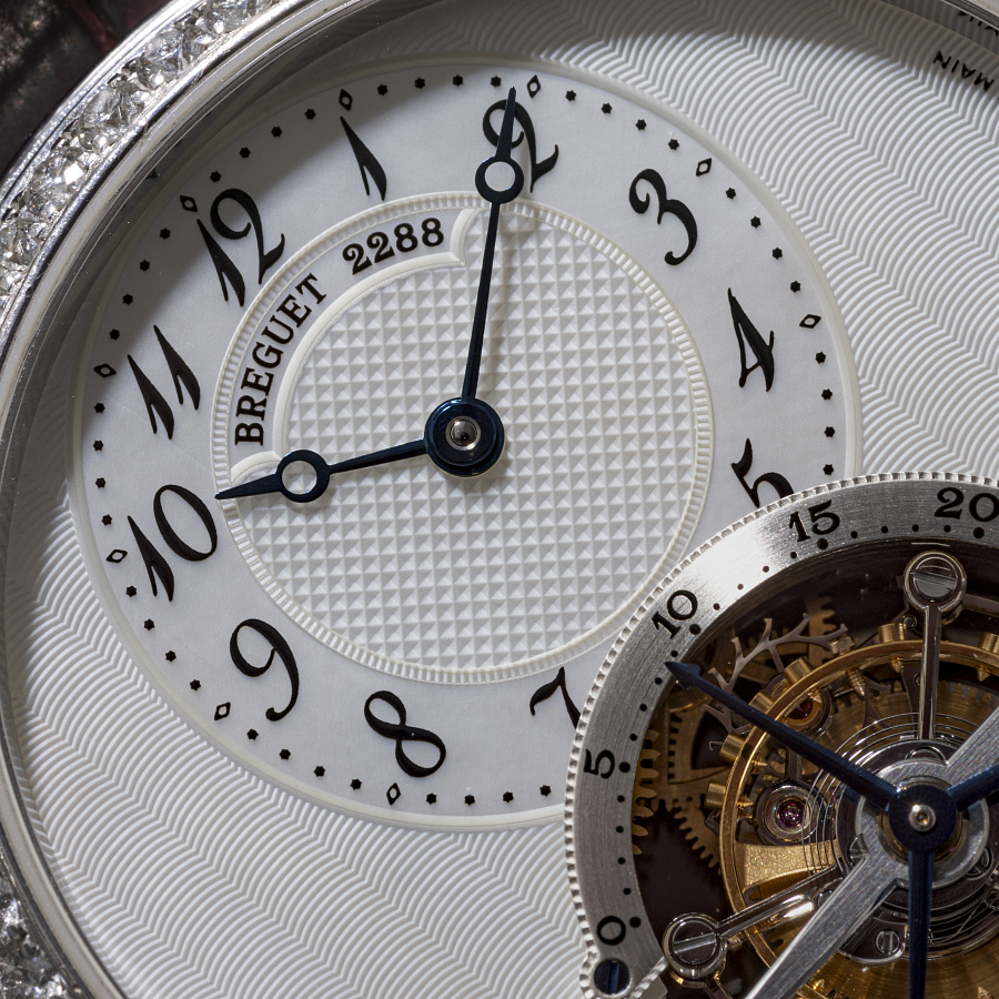 Classique Tourbillion with Diamonds Bezel and MOP Dial