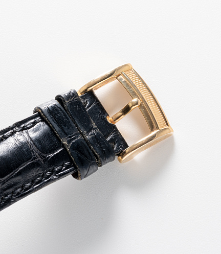 Toric in Rose Gold with Black Dial