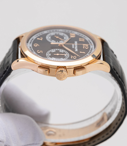 Chronograph in Rose Gold with Black Dial and Breguet Numerals
