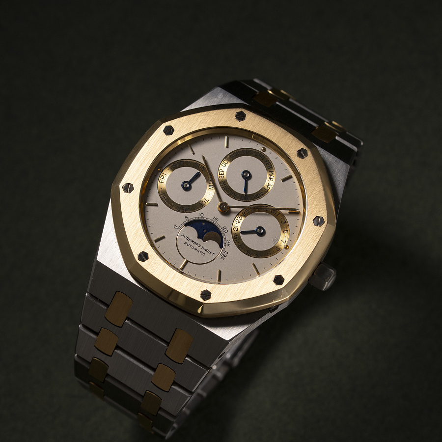 Royal Oak Perpetual Calendar in Stainless Steel and Yellow Gold