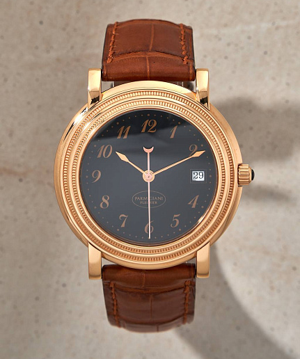 Toric in Rose Gold with Black Lacquer Dial
