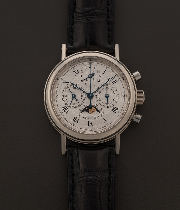 Perpetual Calendar Chronograph in Platinum