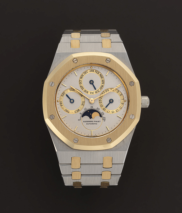 Royal Oak Perpetual Calendar in Stainless Steel and Yellow Gold