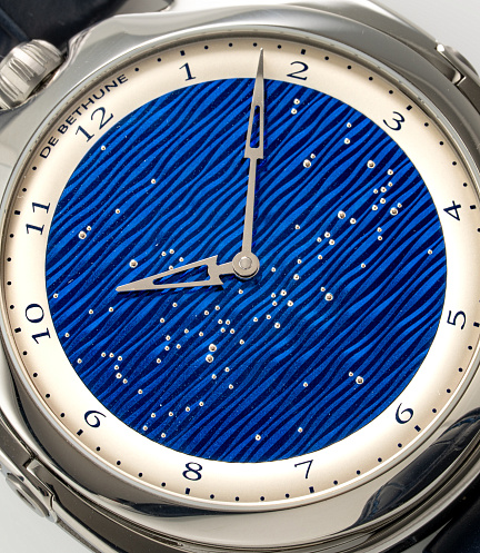 DB28XS Starry Seas in Titanium with Blue Guilloche Sky Dial