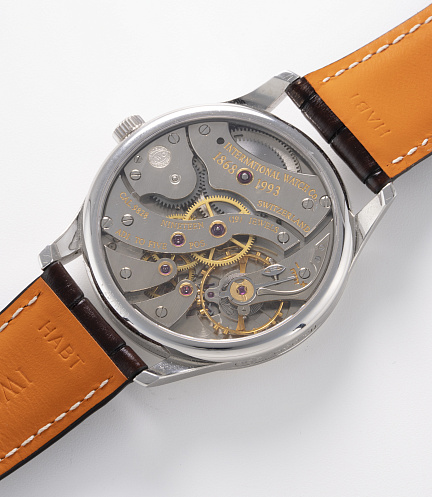 Portuguese Hand-Wound 125 Anniversary Limited Edition in Platinum