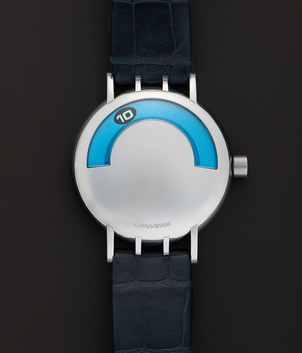 Urwerk UR-102 Sputnik with Blue Dial